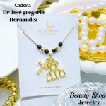 cadena religiosa doble dije con balines cadena religiosa doble dije con balines