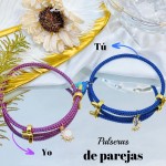 #1 juego de pulsera pareja 24&