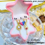 #1 juego cadena de pareja con cadena rodio 5.95$ #1 juego cadena de pareja con cadena rodio 5.95$