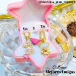 #1 juego cadena de pareja con cadena rodio 5.95$ #1 juego cadena de pareja con cadena rodio 5.95$