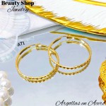 Argolla mediano acero  (m) （&2.8）