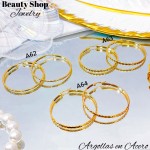 Argolla mediano acero  (m) （&2.8）