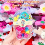 estuche de colas y gancho de nina 8&