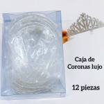 corona con pedreria elegante g  18.5&