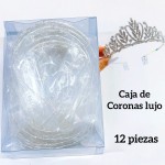 corona con pedreria elegante g  18.5&