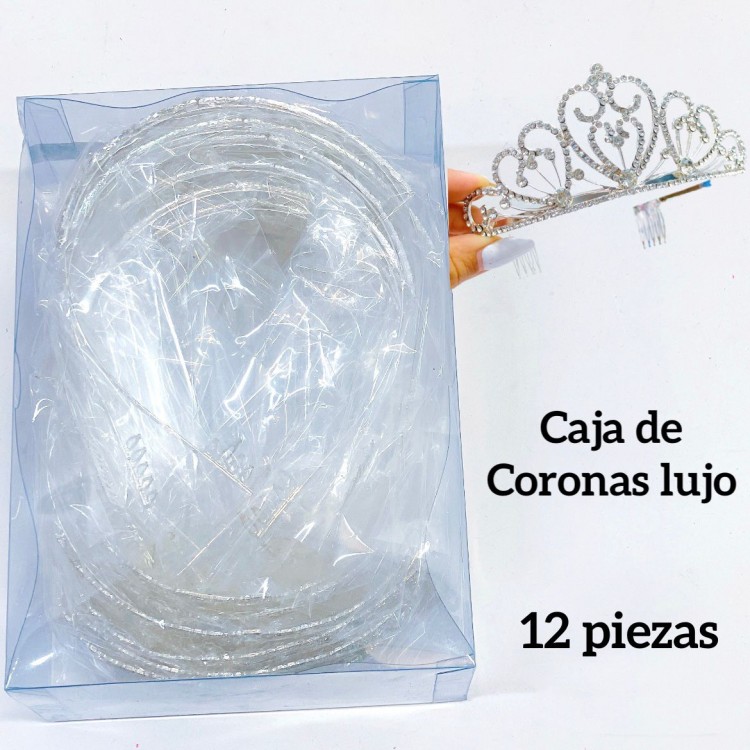 corona con pedreria elegante m 14&