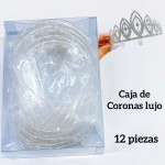 corona con pedreria elegante m 14&