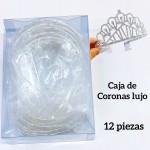 corona con pedreria elegante m 14&