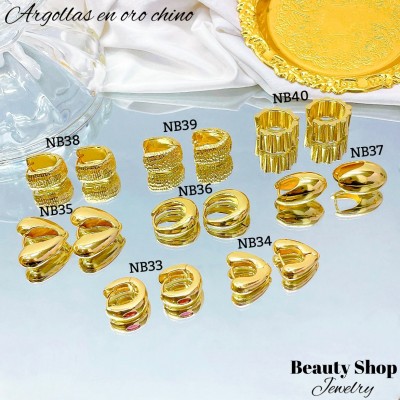 #nb argolla chunky tipo pequeña