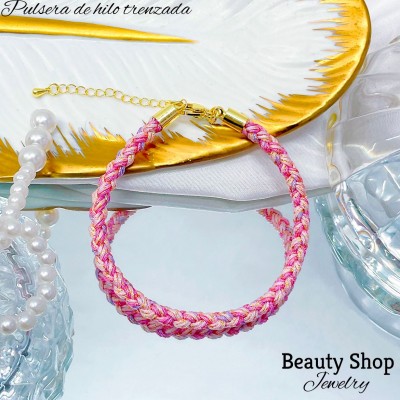 pulsera de hilo trenzada new (1.15*)