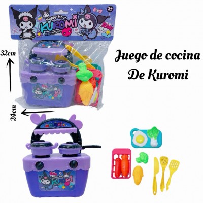 juguete de cocina kuromi (clip foto entre ver mas modelos)
