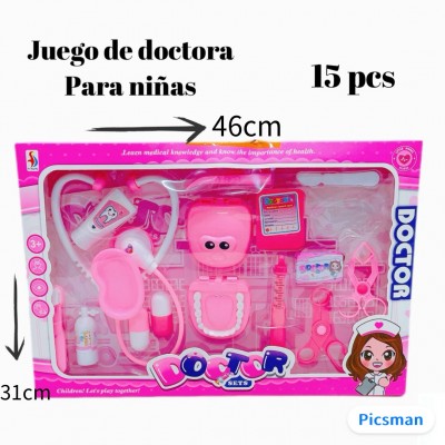 juguete de Doctora en caja(clip foto entre ver mas modelos)