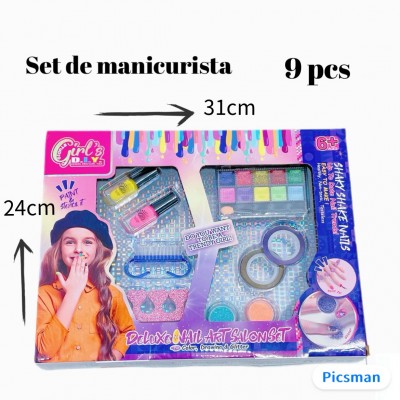 juguete set de manicure