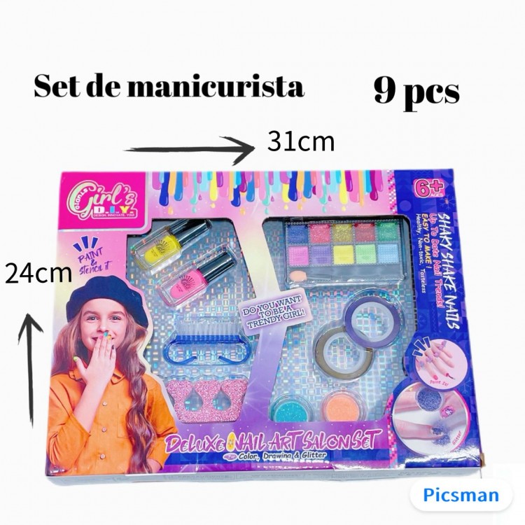 juguete set de manicure