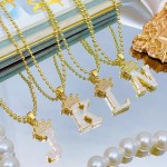 cadena letra corana brillante 12.5&