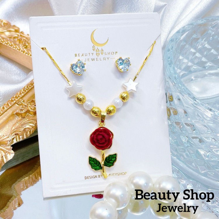 juego cadena rosa con topito