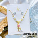 juego cadena rosa con topito