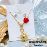 juego cadena rosa con topito