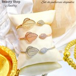 pulsera triple catier oro chino pulsera triple catier oro chino