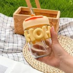 vaso de vidrio colores  vaso de vidrio colores