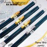 pulsera caballero lujos de marca acero inoxitable pulsera caballero lujos de marca acero inoxitable