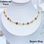 choker ojo oro chino Oro chino (&8)