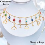 choker de ojo turco