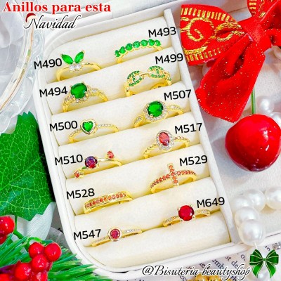 Anillo Navideños #m