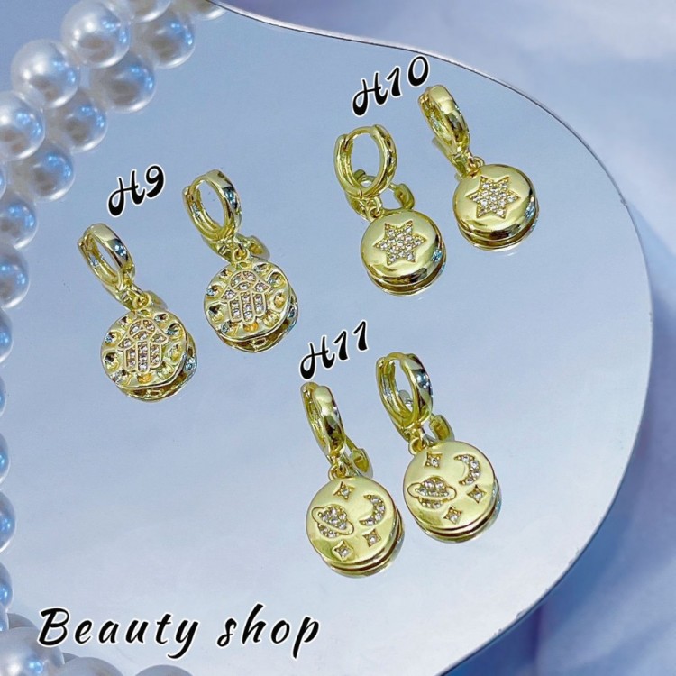 #H Zarcillo Oro chino  (&6)