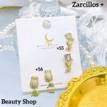 #+ zarcillo oro chino lujos 9& #+ zarcillo oro chino lujos 9&