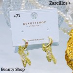 #+ zarcillo oro chino lujos 9& #+ zarcillo oro chino lujos 9&