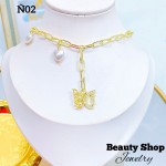 #N cadena eslabon con dije corazon (&16) #N cadena eslabon con dije corazon (&16)