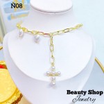 #N cadena eslabon con dije corazon (&16) #N cadena eslabon con dije corazon (&16)