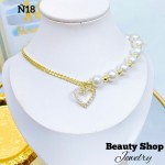 #N cadena eslabon con dije corazon (&16) #N cadena eslabon con dije corazon (&16)