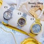 Reloj caballero y dama acero 17&