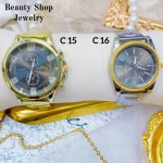 Reloj caballero y dama acero 17&