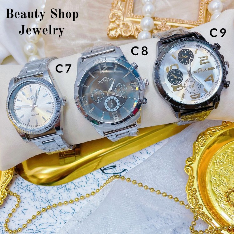 Reloj caballero y dama acero 17&