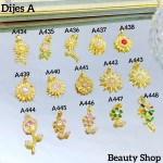 #A Cadena con dije lujo solo dije 2$ (con cadena sencilla12.50&con cadena ajustable14&）con ajustable 2.75$