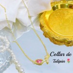 cadena Tulipan oro chino 14& cadena Tulipan oro chino 14&