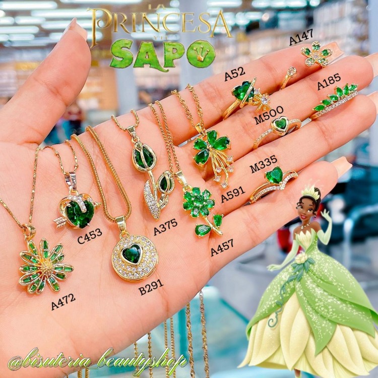 Colección de la princesa y el sapo (anillo 1.95) Colección de la princesa y el sapo (anillo 1.95)