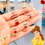 Colección de la bella y la bestia (anillo 1.95-zarcillo 3.50) Colección de la bella y la bestia (anillo 1.95-zarcillo 3.50)