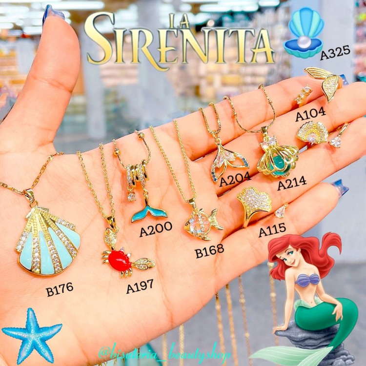 Colección de la sirenita (clip foto entre ver mas modelos) Colección de la sirenita (clip foto entre ver mas modelos)