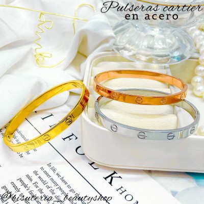 pulsera catier gruesa