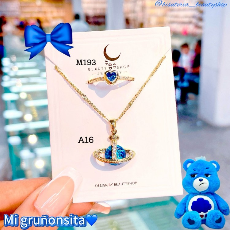 Collar de osito gruñón Collar de osito gruñón