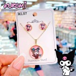 juego cadena de kuromi acero