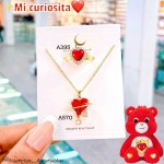 Collares de ositos cariñitos (clip foto entre ver mas modelos) Collares de ositos cariñitos (clip foto entre ver mas modelos)