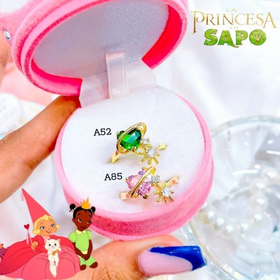 Anillos para mejores amigas de Diana y Charlotte