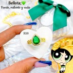 Anillos para 3 amigas de las chicas super poderosas Anillos para 3 amigas de las chicas super poderosas