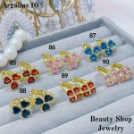 #O  Argolla piedras  1$Oro chino (&6)