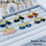 #O  Argolla piedras  1$Oro chino (&6)